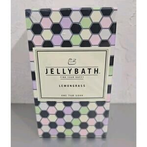 JellyBath Lemongrass Tub Soak Keeps Bath Water Warm 4x Longer